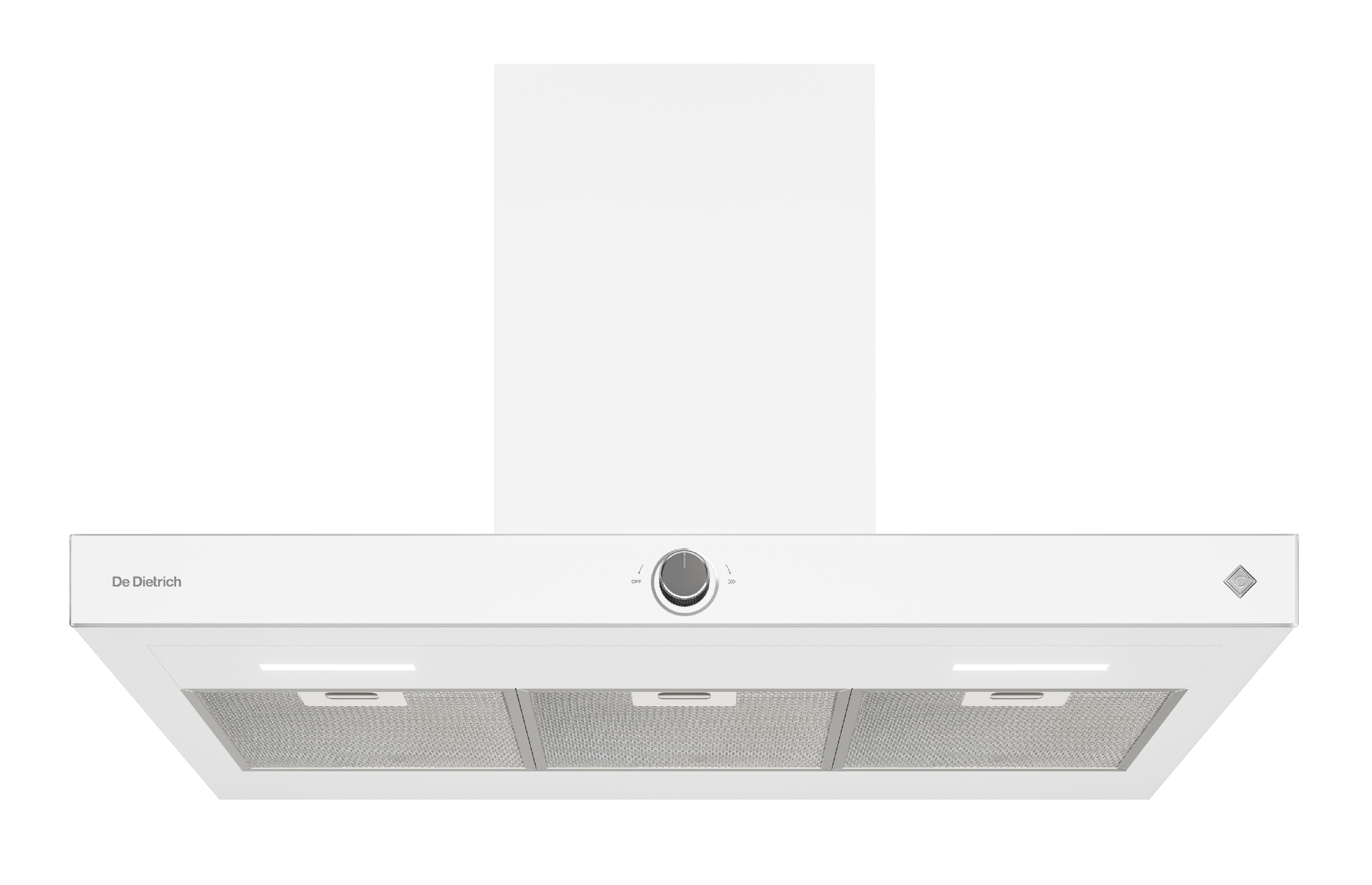 Odsavač par De Dietrich DHB4934W v barevném provedení Eternal White